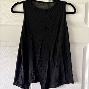 Black Sleeveless Women's Top
